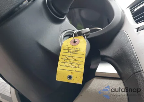 2012 Subaru Outback 2.5I Premium from USA, damaged, VIN 4S4BRCGC7C3265979